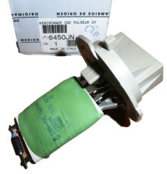 Резистор вентилятора Оригінал Citroen Peugeot C3 206 307 6450JN