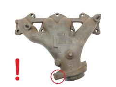 Випускний колектор 8200725575 8200191350 6001548025 1.4 1.6 Dacia Renault