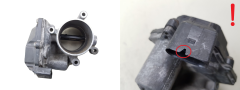 Повітряна заслінка 03L128063R A2C31762900 VWAG 3060