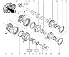 Підшипник Оригінал Renault 25X62X17 3220300Q0J