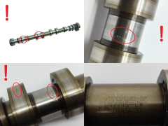 Розподільчий вал 0801FN V759025180 1.4 1.6 VTI Citroen Peugeot Mini 1429
