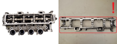 Головка блоку циліндрів Citroen Peugeot Ford 9643477110 0200CN 1.4 HDI TDCi 8v 3