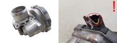 Повітряна заслінка Citroen Peugeot 9673534480 1.6 HDI Delphi 2521