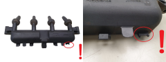 Котушка запалювання 597074 5970A9 9628158580 1.1 1.4 Citroen Peugeot 206 89