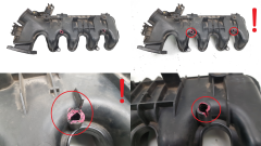 Всмоктувальний колектор 0361N3 9653808680 1.6 HDI 16v TDCI Citroen Peugeot Ford s7