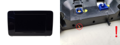 Екран навігації Mercedes-Benz A2059004113 0263701254 Bosch 3