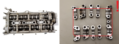 Головка блоку циліндрів Honda RMA-HU-4 2.2 i-CTDI