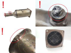 Фільтр Fap Dpf Peugeot 406 1731N7 TR PSA F003