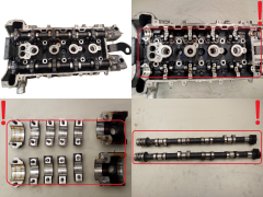 Головка блоку циліндрів Alfa Romeo 55185881 2.2 JTS 939A6000