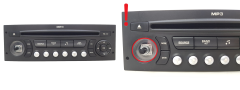 Радіо Cd Mp3 Citroen Peugeot 96633422XT A2C53119559
