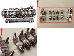 Головка блоку циліндрів Renault 2968F2 110415795R 7701477400 1.5 DCI Siemens 6