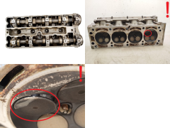 Головка блоку циліндрів Chevrolet Opel Daewoo 92063877R 2.0 16V X20SED