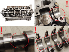 Головка блоку циліндрів Renault Nissan 949716F0 110410442R 1.5 DCI 5