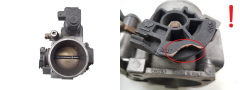 Повітряна заслінка Alfa Romeo 60NCFL 6059994 0280140553 2.0 16V