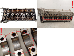 Головка блоку циліндрів BMW 1436793 3.0 24V 306S3