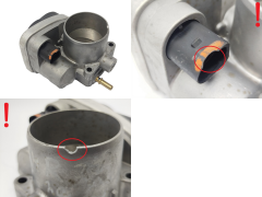 Повітряна заслінка Renault 8200171134 8200190230 1.6 16V 3