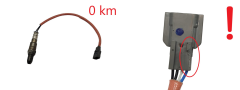 Лямбда-датчик 226934100R 216500-5162 Denso Renault Nissan 0km