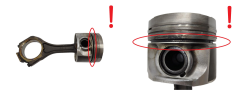 Поршневий шток B 7701477039 7701477116 3.0dCi Renault Espace 4 Opel