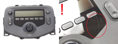 Радіо Peugeot 108 Aygo C1 2 86120-0H050 CQ-SS94F1AE 1109