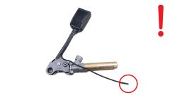 Пряжка ременя Інтерфейс Ліворуч 036800 G 8972WQ Citroen Xsara