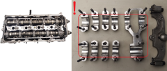 Головка блоку циліндрів KIA Hyundai 2.5 16V CRDI D4CB
