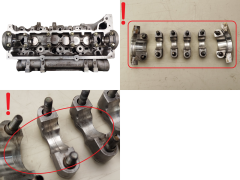 Головка блоку циліндрів Renault 284581 110417781R 1.5 DCI 2