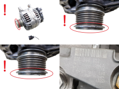 Генератор 03L903023 0124525187 140A VW AG Audi Skoda Seat