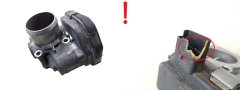 Повітряна заслінка Citroen Peugeot 9673534480 1.6 HDI Delphi 2440