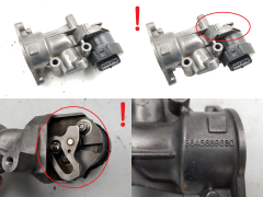 Egr клапан 9645689680 2.0 HDI 16V Delphi Citroen Peugeot Volvo