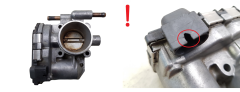 Повітряна заслінка Opel 24420536 0280750133 Bosch 2692