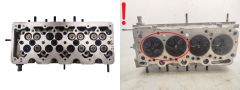 Головка блоку циліндрів Opel 1.7 CDTI Z17DTL 4