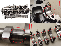 Головка блоку циліндрів Renault Nissan 1.5 DCI 110421615R -B 110413019R 2013 3