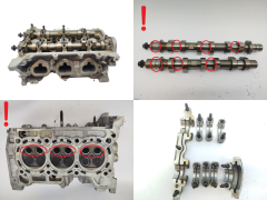 Головка блоку циліндрів 110417920R 1642R1 0.9 TCe Renault