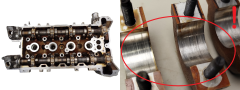 Головка блоку циліндрів Alfa Romeo 55185881 2.2 JTS 939A6000 3