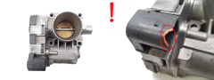 Повітряна заслінка 55192787 44SMF9 Fiat Lancia 1.4 1208