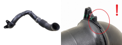 Повітропровід 165761592R Renault Master 3 2.3 dci