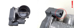 Повітряна заслінка VWAG 03C133062C A2C53030936 1.4 TSI 2266