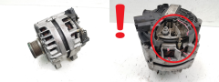 Генератор 9678048880 TG15S205 Valeo 1.6 HDI Citroen Peugeot Fiat