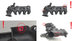 Всмоктувальний колектор 9684941780 0361N3 1.6 HDI 16v TDCi Ford Peugeot PSA Volvo
