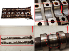 Головка блоку циліндрів BMW 1436793 2.5 24V 256S5 3