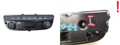 Приладова панель A/C Opel Astra K 39042438 GM