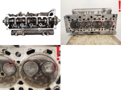 Головка блоку циліндрів Renault Nissan 1617 7701473181 1.5 DCI K9K702