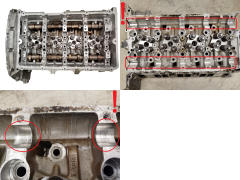 Головка блоку циліндрів Ford Transit BK3Q-6K537-A1C BK3Q-6090-AC 2.2 TDCI CYRA