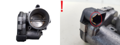 Повітряна заслінка VWAG 06A133062C 0280750036 1.8T 1093