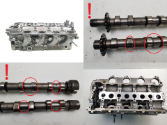 Головка блоку циліндрів 9688418110 C01 0200HL 2.0 HDI 16v TDCI Ford Citroen Peugeot 14