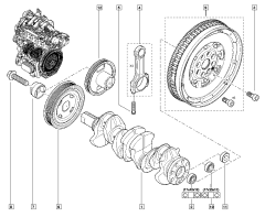 Прокладка Оригінал Renault Nissan 1.6-2.0 1232200Q0A