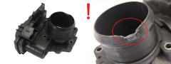 Повітряна заслінка Citroen Peugeot 9806625280 A2C85766300 2.0 HDI 5