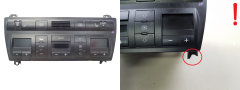 Приладова панель A/C Audi A6 C5 4B0820043Q 5HB007604-13 Hella