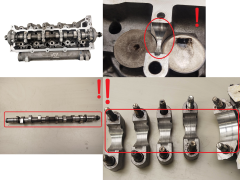 Головка блоку циліндрів Renault 2968F2 110415795R 7701477400 1.5 DCI Siemens 2
