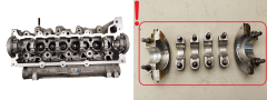 Головка блоку циліндрів Renault 2968F2 110415795R 7701477400 1.5 DCI Siemens 7